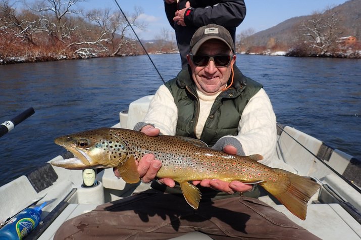 west branch delaware river fly fishing guide jesse filingo