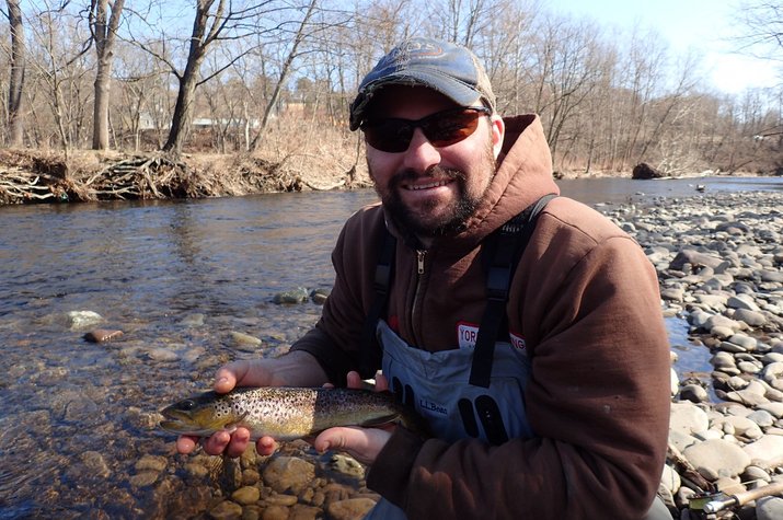 guided fly fishing west branch delaware river fly fishing guide jesse filingo