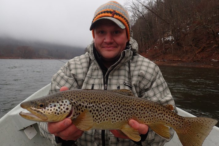 guided fly fishing float trips and tours with jesse filingo of filingo fly fishing down the upper delaware river including the west branch of the delaware river, the east branch of the delaware river, and the main stem of the delaware river fly fishing for wild brown trout and wild rainbow trout