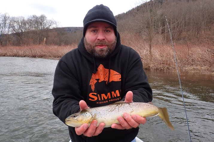 new york west branch delaware river fishing guide jesse filingo