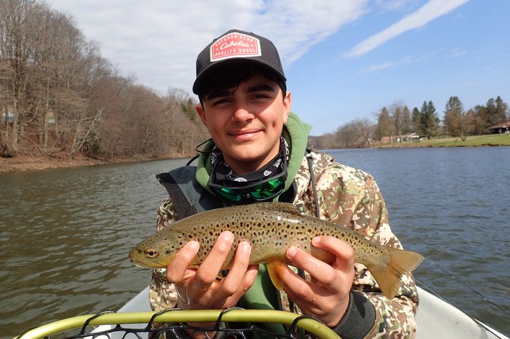 guided fly fishing west branch delaware river new york delaware river fly fishing jesse filingo