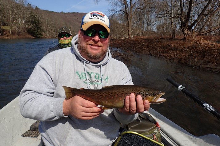 west branch delaware river new york fly fishing guide jesse filingo