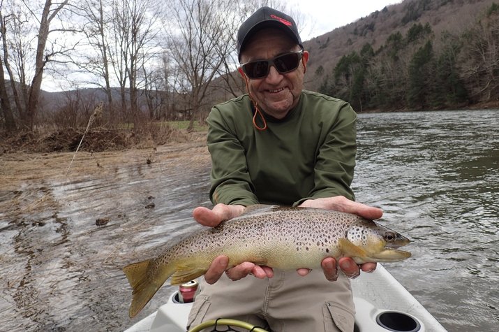 west branch delaware river fly fishing guide jesse filingo new york fishing guide