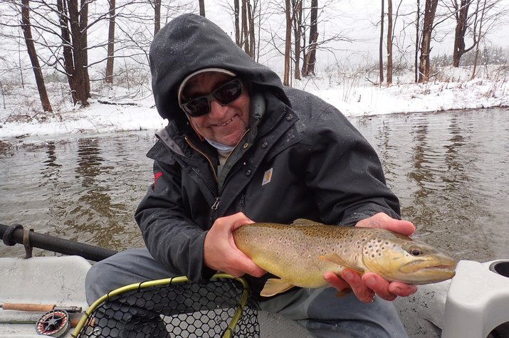 west branch delaware river fly fishing guide jesse filingo