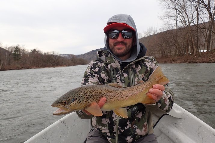 west branch delaware river fly fishing guide jesse filingo