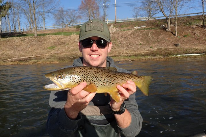 west branch delaware river fly fishing guide jesse filingo