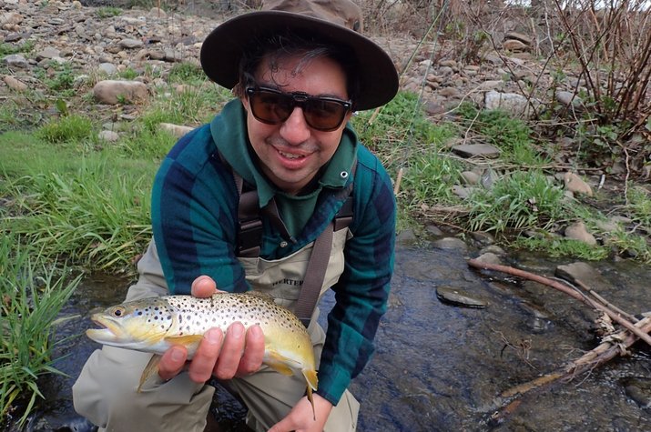 guided fly fishing in the pocono mountains