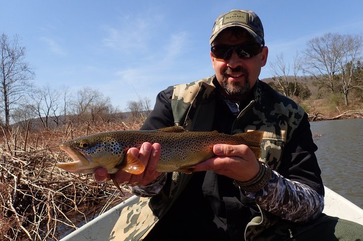 upper delaware river fly fishing guide jesse filingo