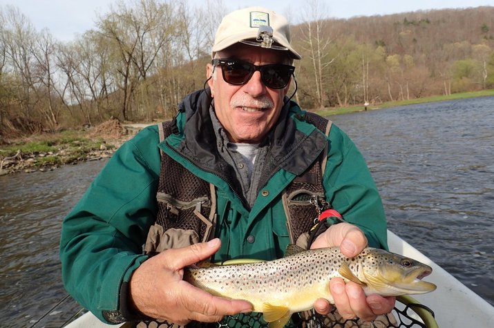 guided fly fishing west brach delaware river fishing guide jesse filingo