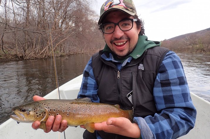 guided fly fishing trips and tours with jesse filingo of filingo fly fishing in the pocono mountains and upper delaware river for wild trout