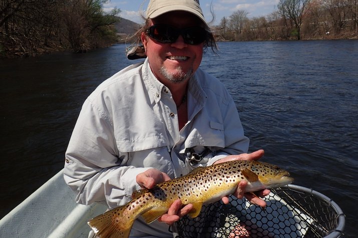 fly fishing the pocono mountains on the lehigh river with jesse filingo of filingo fly fishing for wild brown trout on the lehigh river