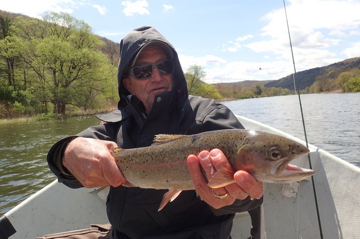 west branch delaware river guided fly fishing trip new york fishing guide filingo fly fishing