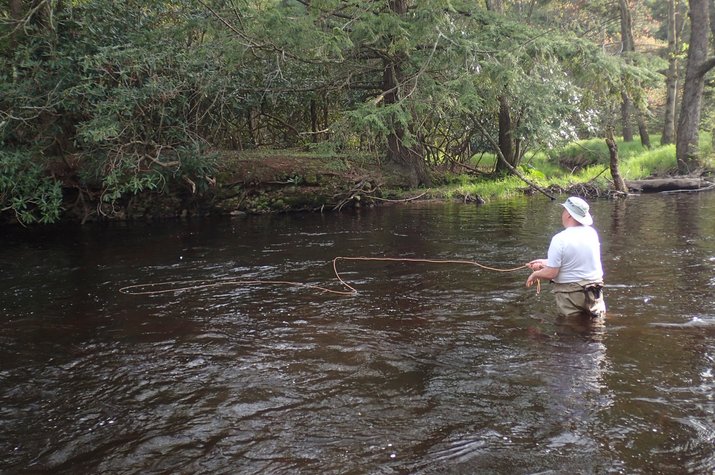 guided fly fishing in the pocono mountains with jesse filingo of filingo fly fishing 
