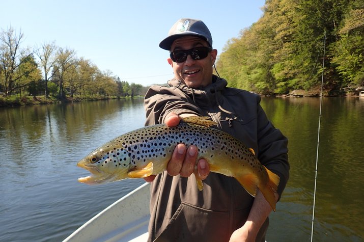 guided fly fishing new york west branch delaware river fishing guide filingo fly fishing