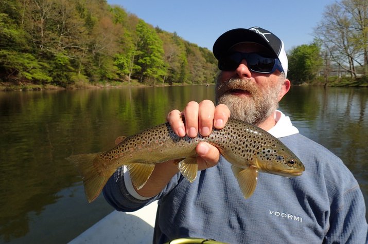 guided fly fishing new york upper delaware river fishing guide jesse filingo