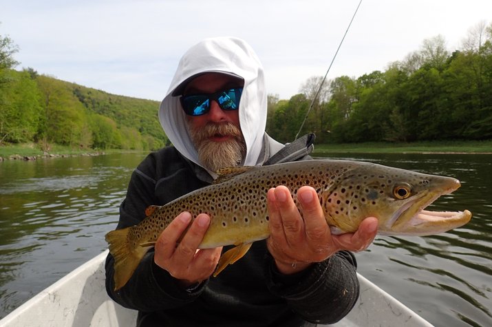 west branch delaware river fly fishing guide jesse filingo