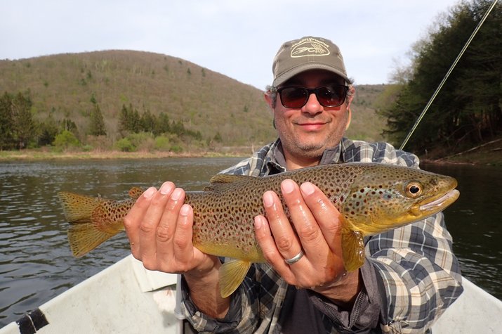guided fly fishing new york pennsylvania pocono mountains and upper delaware river