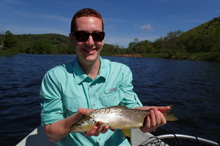 guided fly fishing tours on the west branch of the delaware river with jesse filingo of filingo fly fishing
