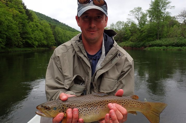 guided fly fishing tours on the west branch of the delaware river with jesse filingo