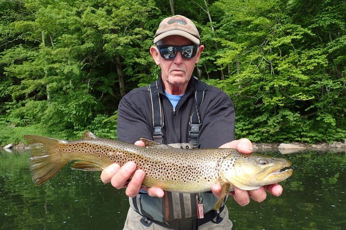 guided fly fishing pennsylvania delaware river