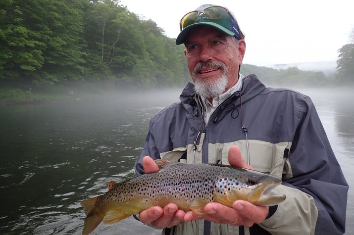 guided fly fishing the delaware river with filingo fly fishing for big wild trout on the delaware