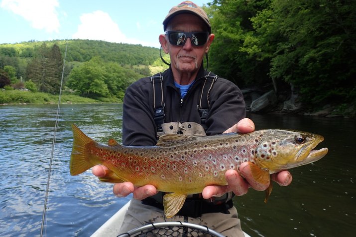 west branch delaware river fly fishing guide jesse filingo of filingo fly fishing