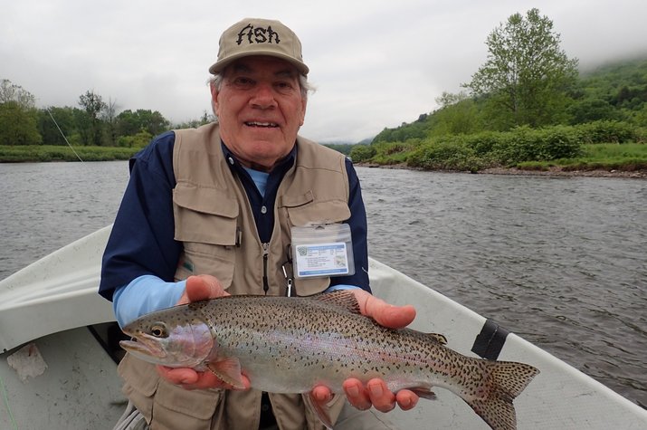 guided fly fishing upper delaware river and pennsylvania pocono mountains with jesse filingo of fillingo fly fishing