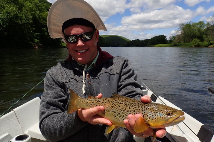 fly fishing the upper delaware with guide jesse filingo of filingo fly fishing