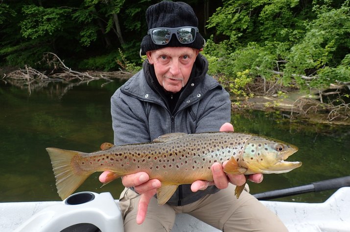 west branch delaware river guided fly fishing