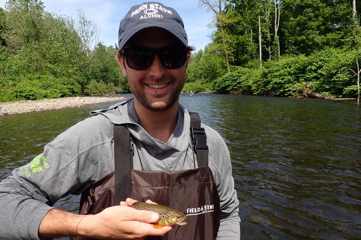 guided fly fishing tours in the pocono mountains with jesse filingo 