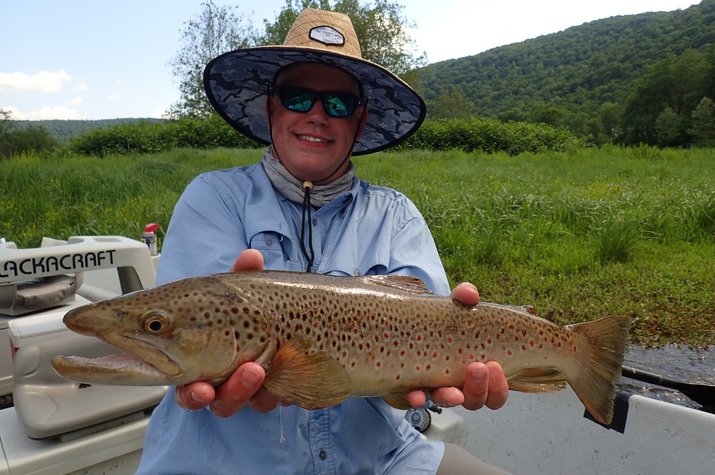 west branch delaware river new york fly fishing guide jesse filingo fishing guide