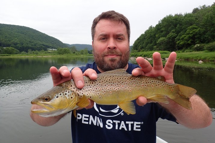 guided fly fishing west branch delaware river new york fly fishing guide