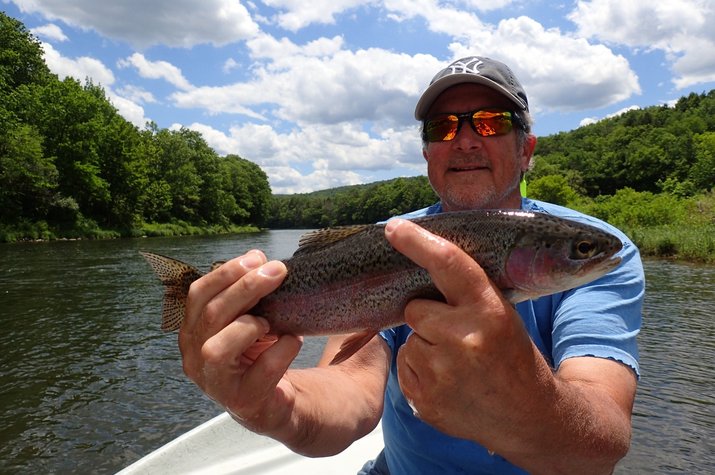 guided fly fishing tours pocono mountains Pennsylvania and delaware river new york