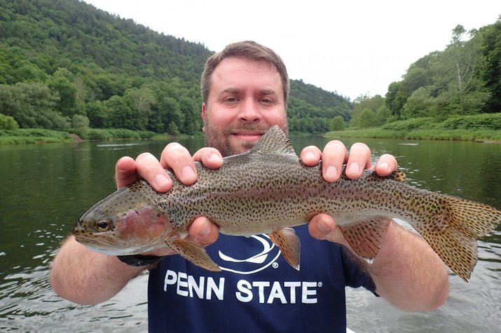 upper delaware river fly fishing guide jesse filingo