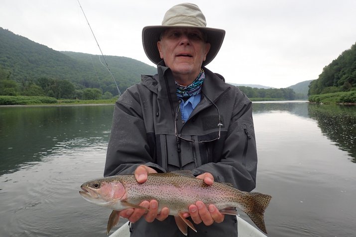 fly fishing new york upper delaware river fishing guide jesse filingo