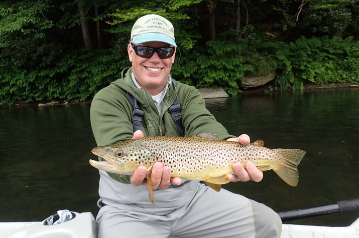 west branch delaware river fly fishing guide jesse filingo