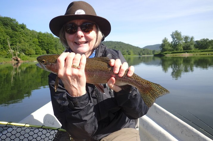 upper delaware river trout guide jesse filingo