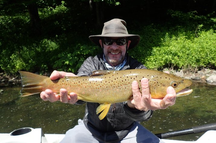 delaware river fly fishing guide jesse filingo