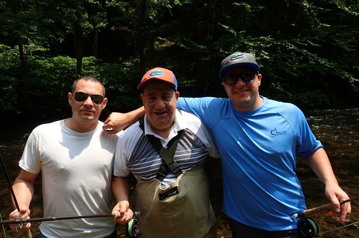 guided fly fishing in the pocono mountains