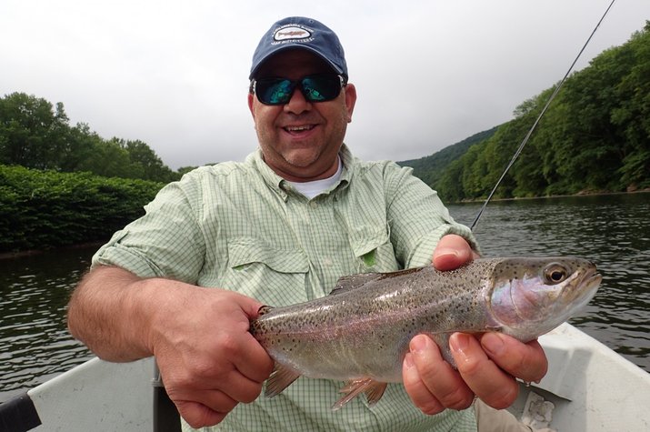 guided fly fishing new york upper delaware river fishing guide jesse filingo