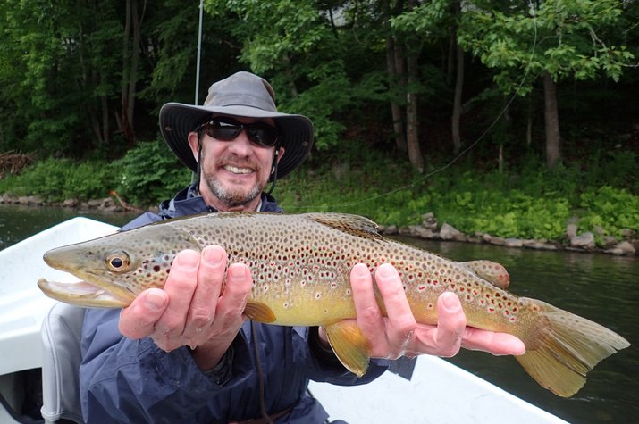 new york fly fishing upper delaware river fishing guide jesse filingo