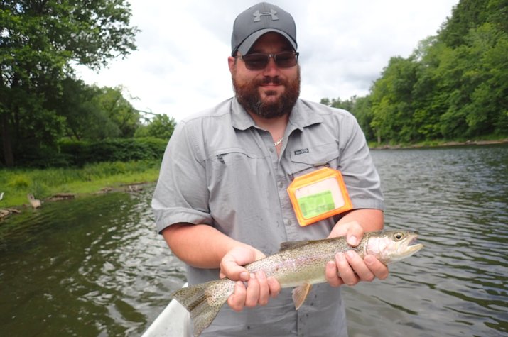 west branch delaware river fly fishing guide jesse filingo