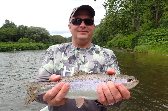 guided fly fishing new york upper delaware river fishing guide filingo fly fishing