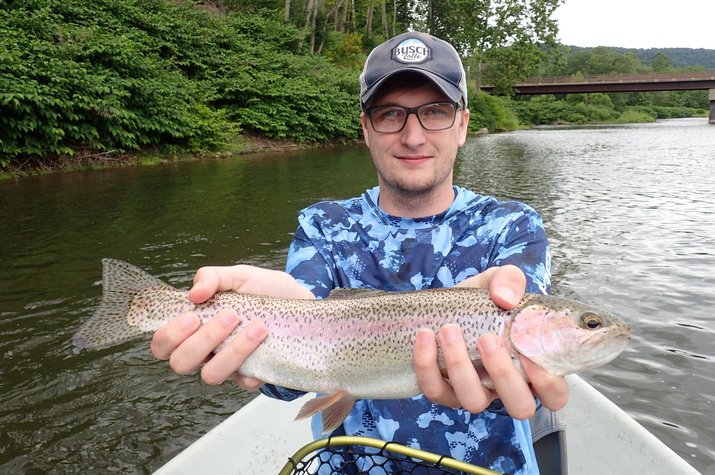 new york west branch delaware river fly fishing guide jesse filingo