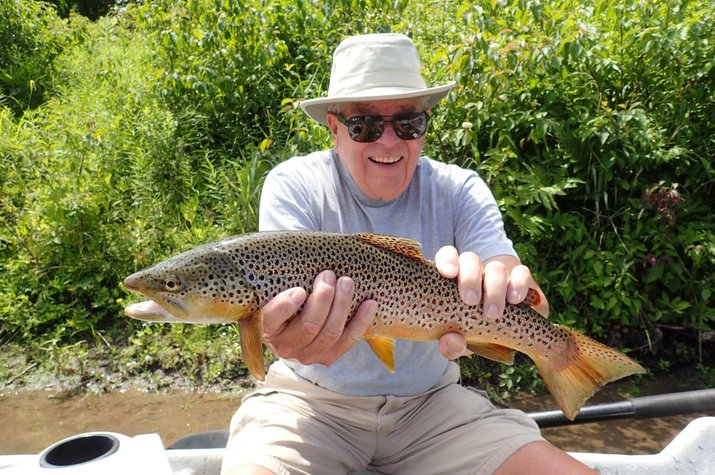 west branch delaware river fly fishing guide jesse filingo