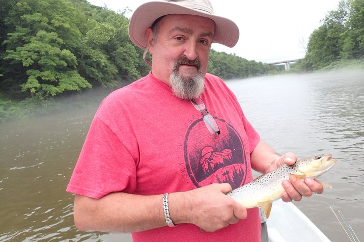 west branch delaware river fly fishing guide jesse filingo