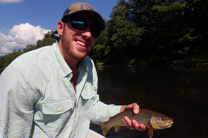 guided fly fishing new works west branch delaware river filingo fly fishing