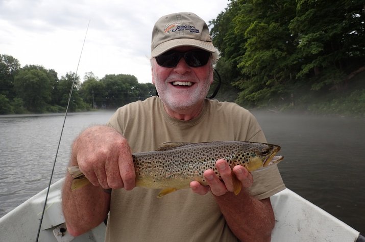 guided fly fishing float trips on the upper delaware river with jesse filingo of filingo fly fishing