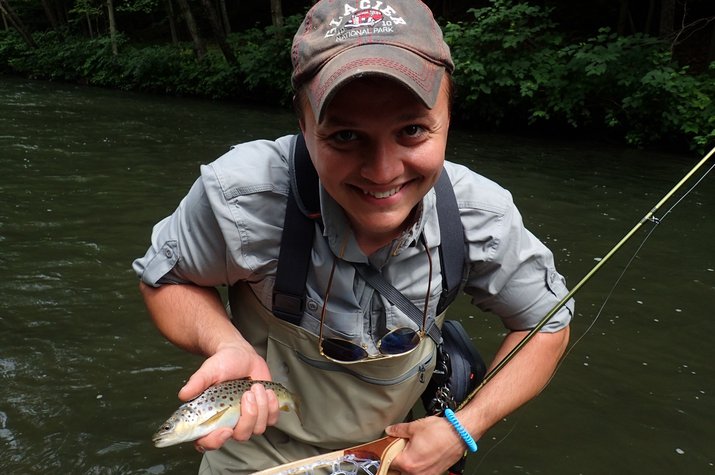 guided fly fishing in the pocono mountains with jesse filingo of filingo fly fishing