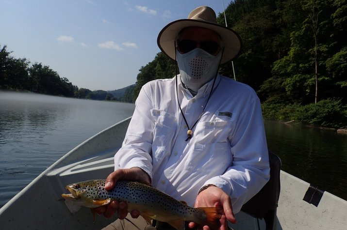 guided fly fishing on the delaware river for wild trout with jesse filingo of filingo fly fishing